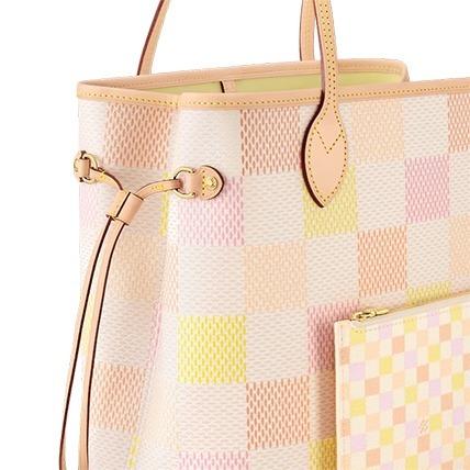 ルイヴィトン LouisVuitton ネヴァーフルMM トートバッグ パステルカラー N40668