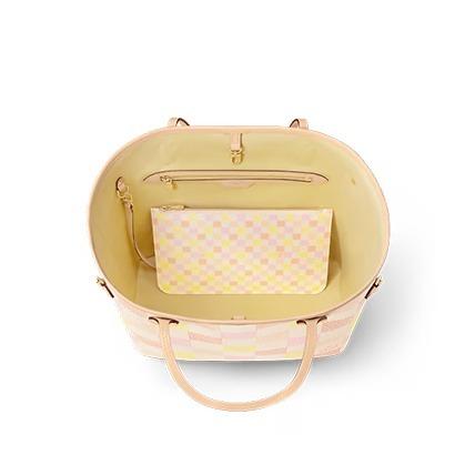 ルイヴィトン LouisVuitton ネヴァーフルMM トートバッグ パステルカラー N40668