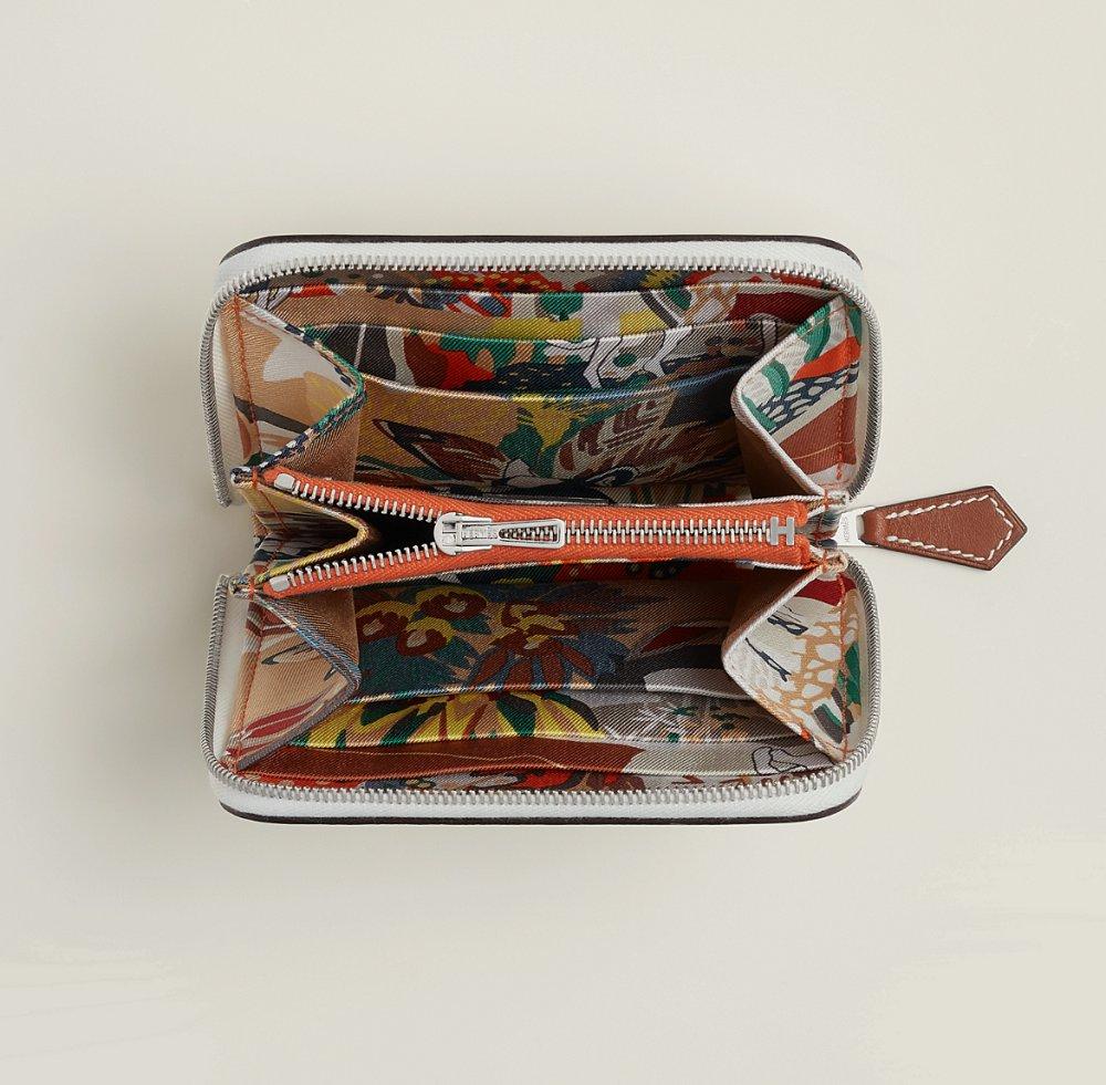 エルメス Silk'In Compact シルクイン コンパクト  財布 H084541CKAK