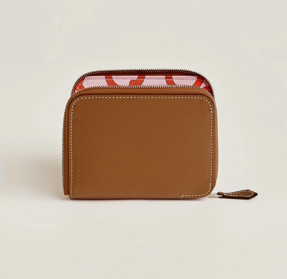 エルメス Silk'In Compact シルクイン コンパクト  財布 H084541CKAK