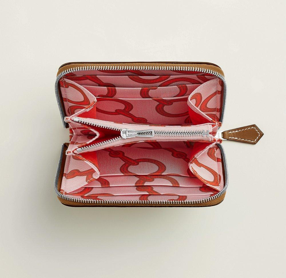 エルメス Silk'In Compact シルクイン コンパクト  財布 H084541CKAK