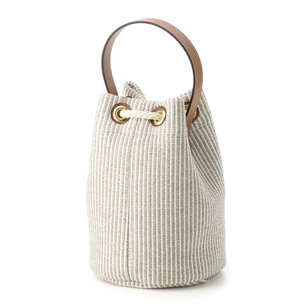 セリーヌ TEEN DRAWSTRING ハンドバッグ ベージュ 19653 2fea 02bg