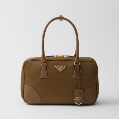 PRADA プラダ Re-Edition 1978 ミディアムダブルハンドルバッグ 1BB115_R064_F0594_V_OOO