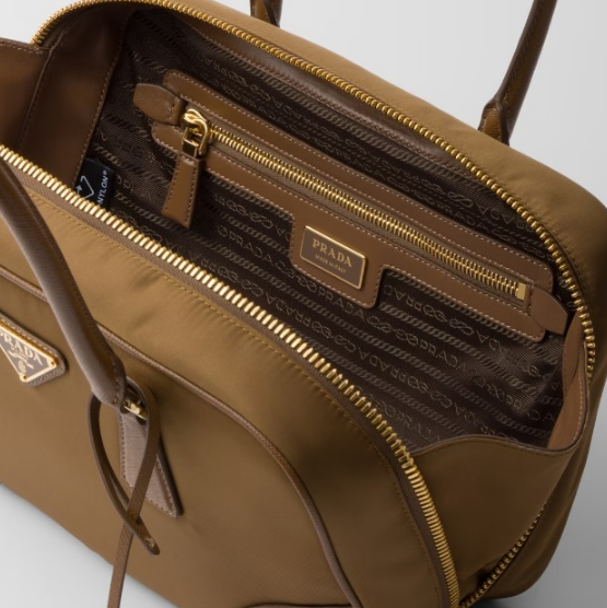 PRADA プラダ Re-Edition 1978 ミディアムダブルハンドルバッグ 1BB115_R064_F0594_V_OOO