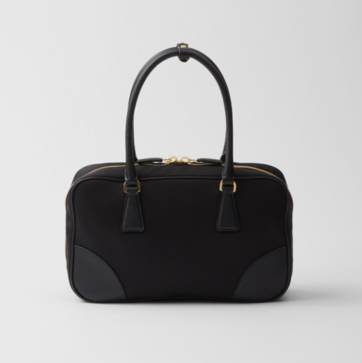 PRADA プラダ Re-Edition 1978 ミディアムダブルハンドルバッグ 1BB115_R064_F0002_V_OOO