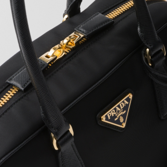 PRADA プラダ Re-Edition 1978 ミディアムダブルハンドルバッグ 1BB115_R064_F0002_V_OOO