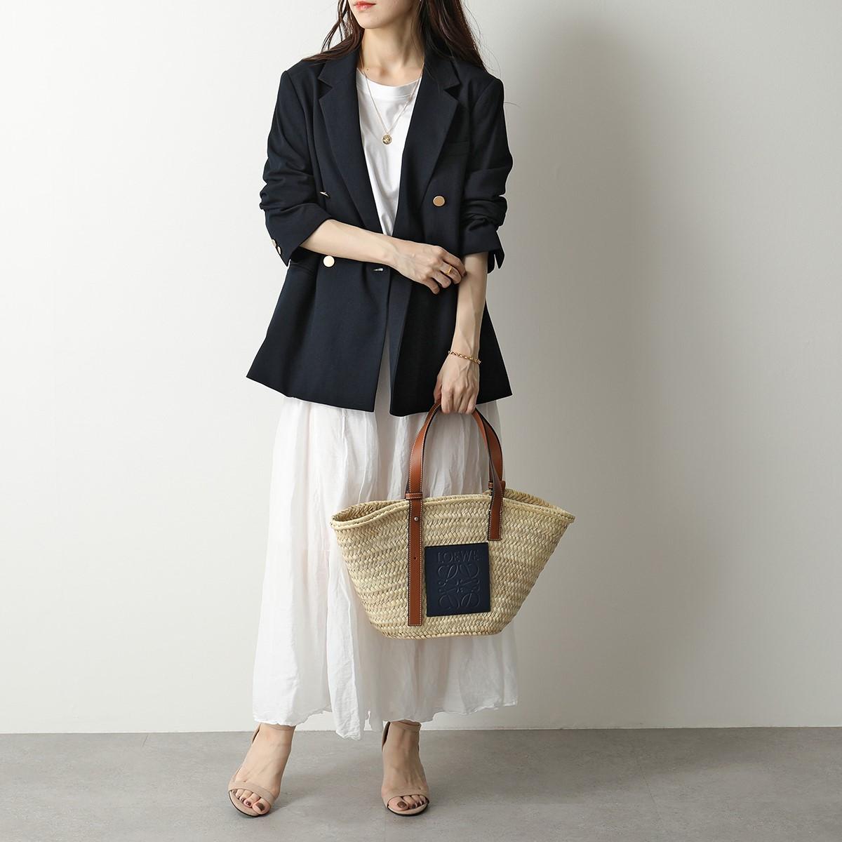 ロエベ BASKET BAG バスケットバッグ ハンドバッグ トートバッグ カゴバッグ かご 327.02NS92 5546