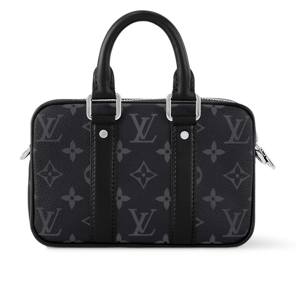 ルイヴィトンN品 LOUIS VUITTON ナノ・PVD 2WAYバッグ モノグラムエクリプス M82770