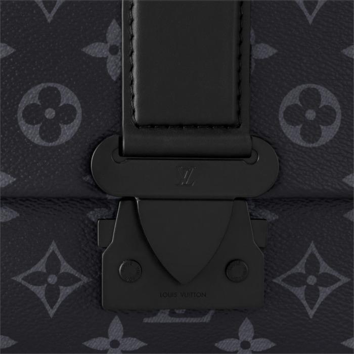ルイヴィトン Sケープ メッセンジャー ショルダーバッグ モノグラム エクリプス M46794