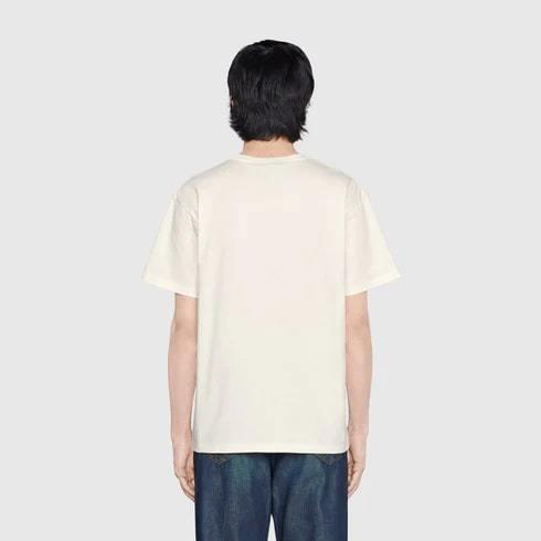 グッチ ロゴ りんご クルーネック 半袖 Tシャツ 548334 XJDNC 9095