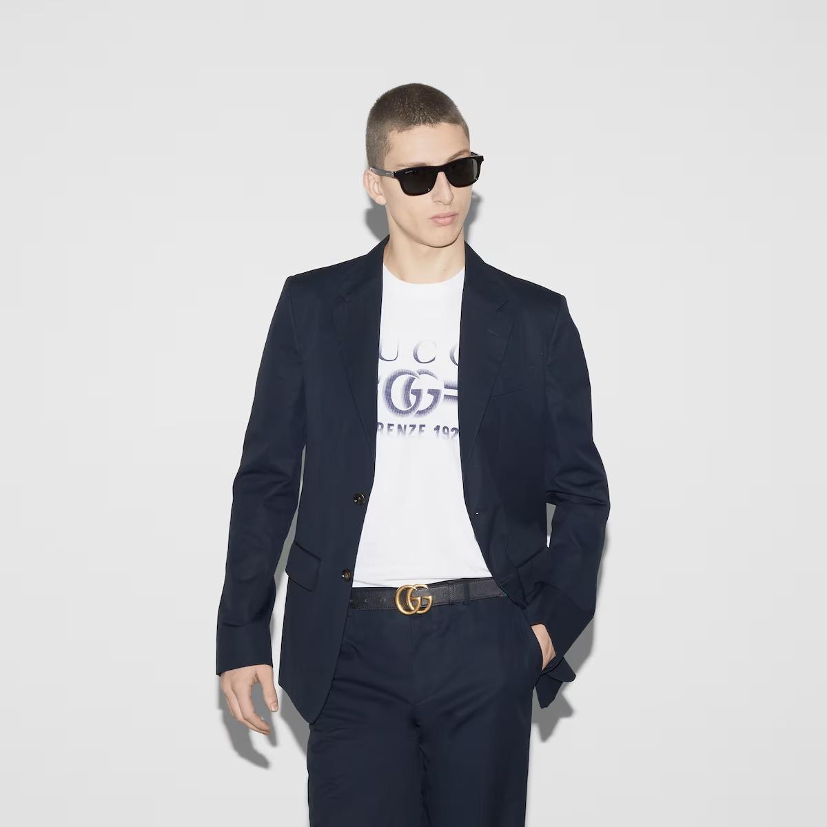 グッチ GUCCI プリント コットンジャージー Tシャツ 785345 XJGKJ