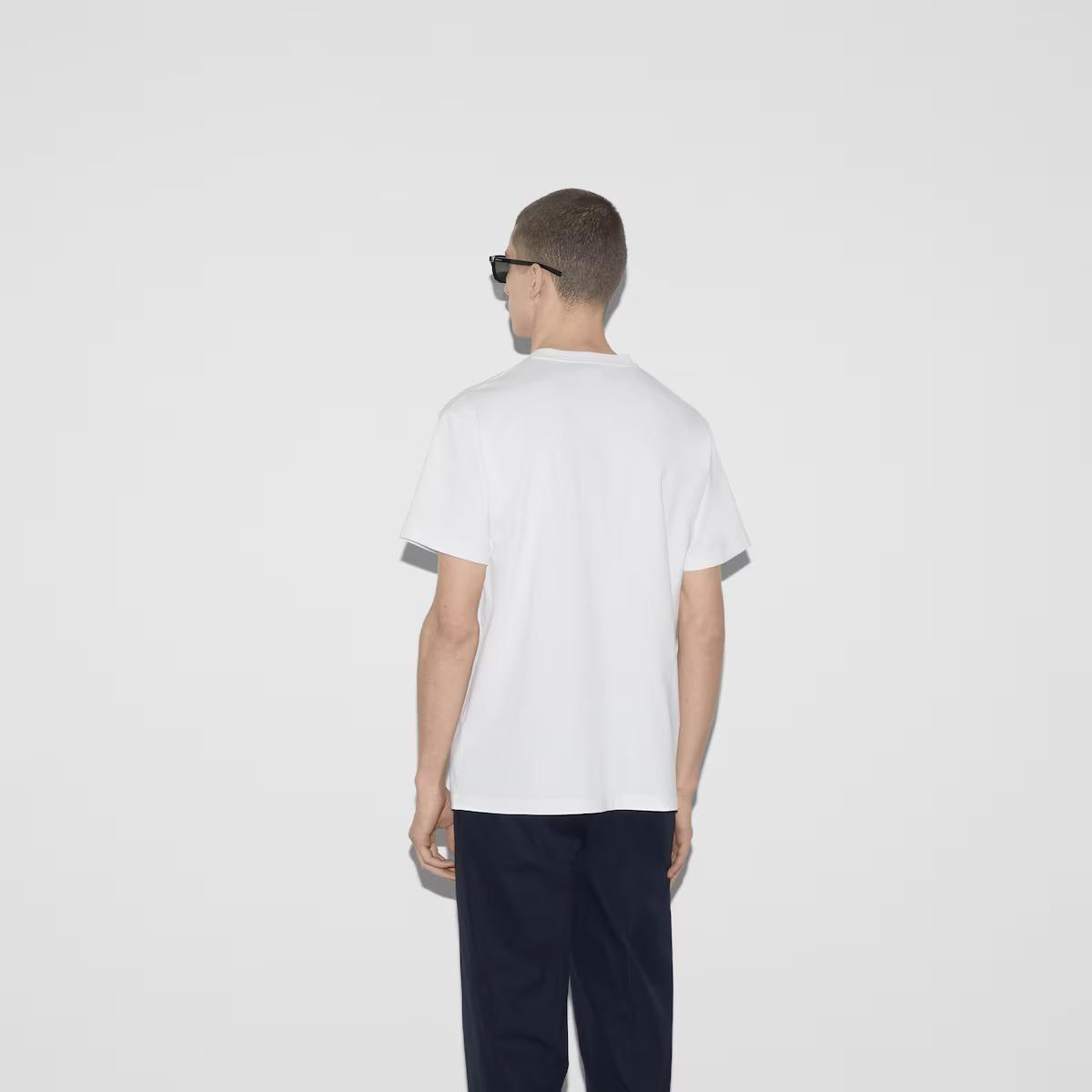 グッチ GUCCI プリント コットンジャージー Tシャツ 785345 XJGKJ
