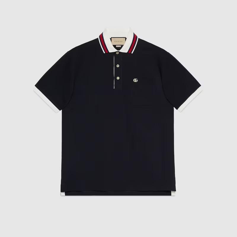 グッチ GUCCI ダブルG コットンピケ ポロシャツ 752604 XJFTL