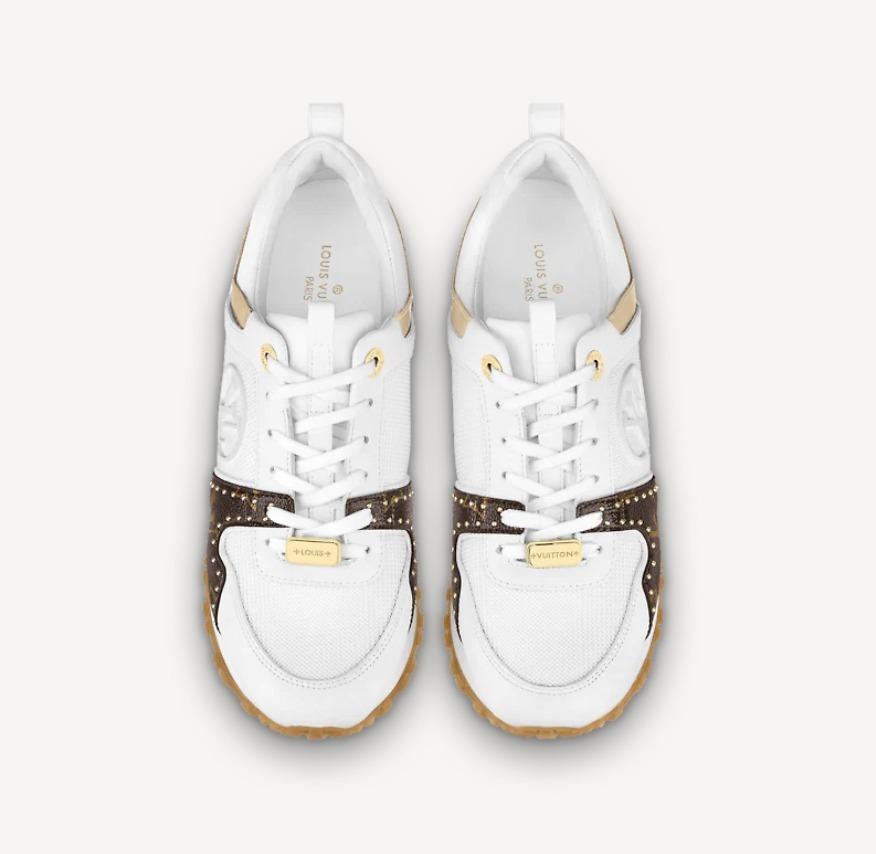 Louis Vuitton ランアウェイ ライン スニーカー 白色 1A8VNM 