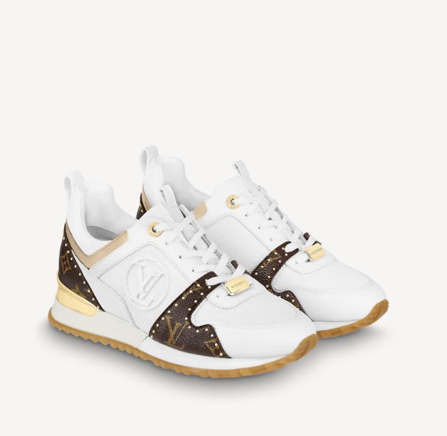 Louis Vuitton ランアウェイ ライン スニーカー 白色 1A8VNM 