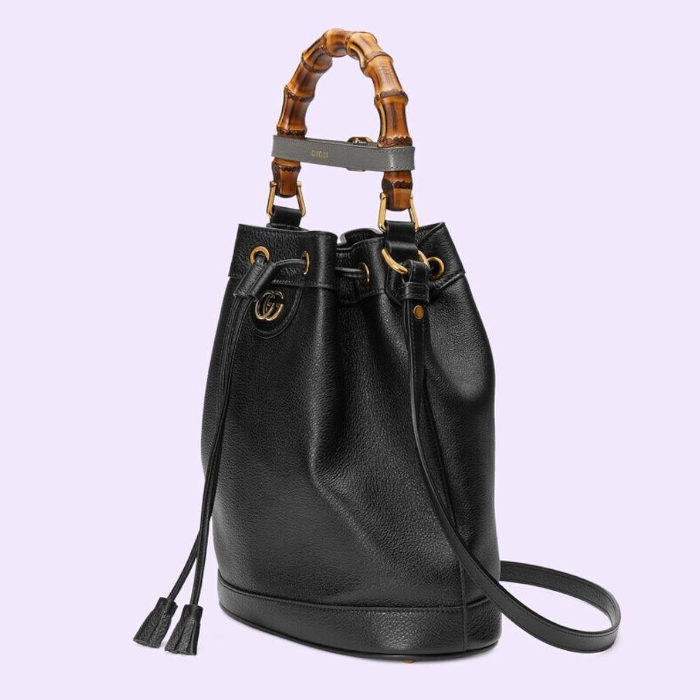 グッチ スモール バケット バッグ ブラック 724652 UAAAY 1092