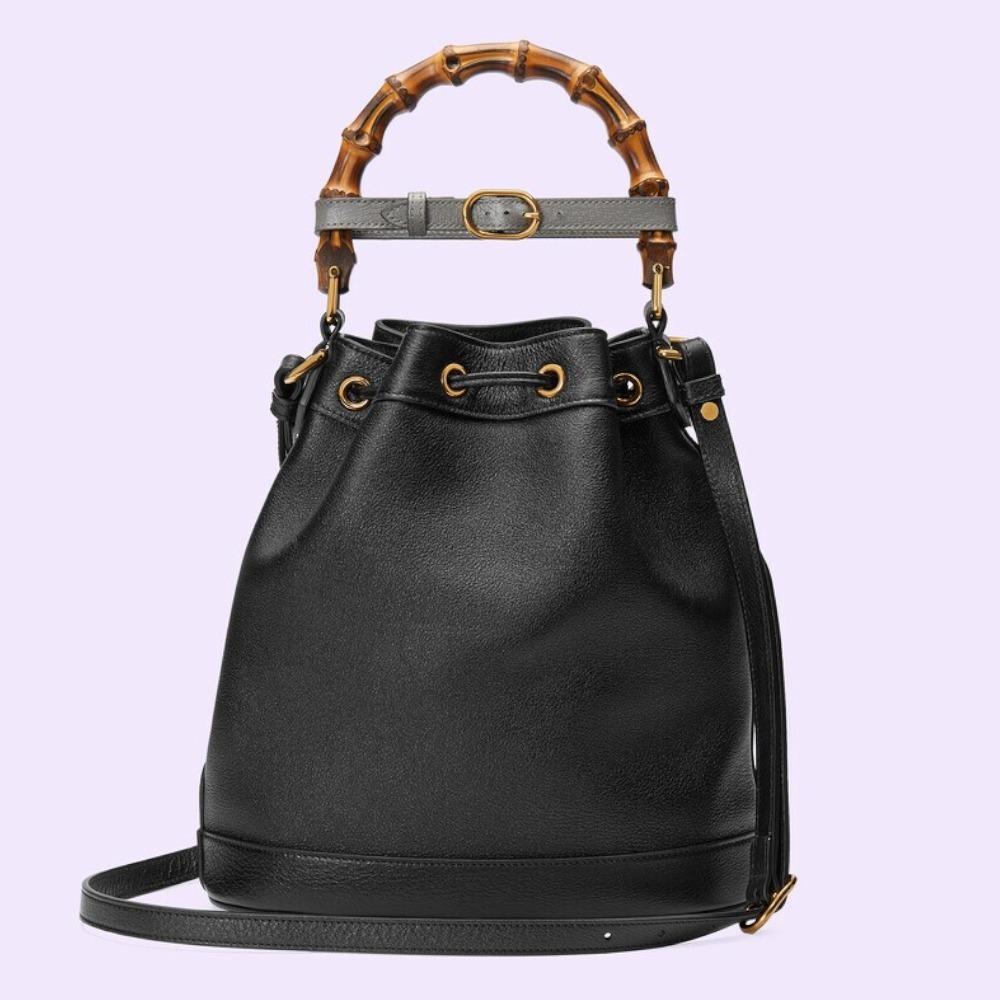 グッチ スモール バケット バッグ ブラック 724652 UAAAY 1092