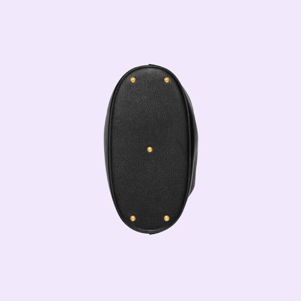 グッチ スモール バケット バッグ ブラック 724652 UAAAY 1092