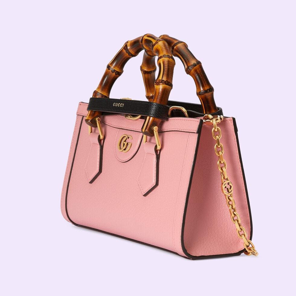 グッチ GUCCI ダイアナ スモール レザー バンブー 2WAY ショルダーバッグ ハンドバッグ 735153 DJ24T 5862