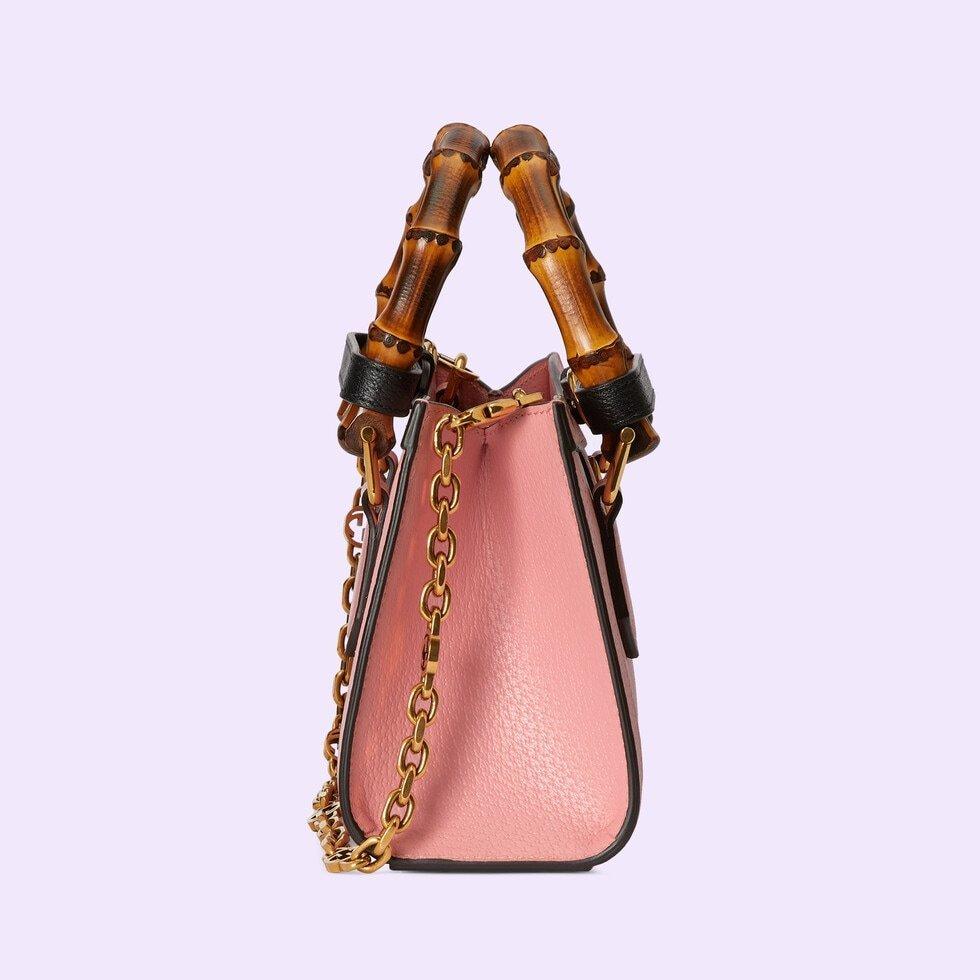 グッチ GUCCI ダイアナ スモール レザー バンブー 2WAY ショルダーバッグ ハンドバッグ 735153 DJ24T 5862