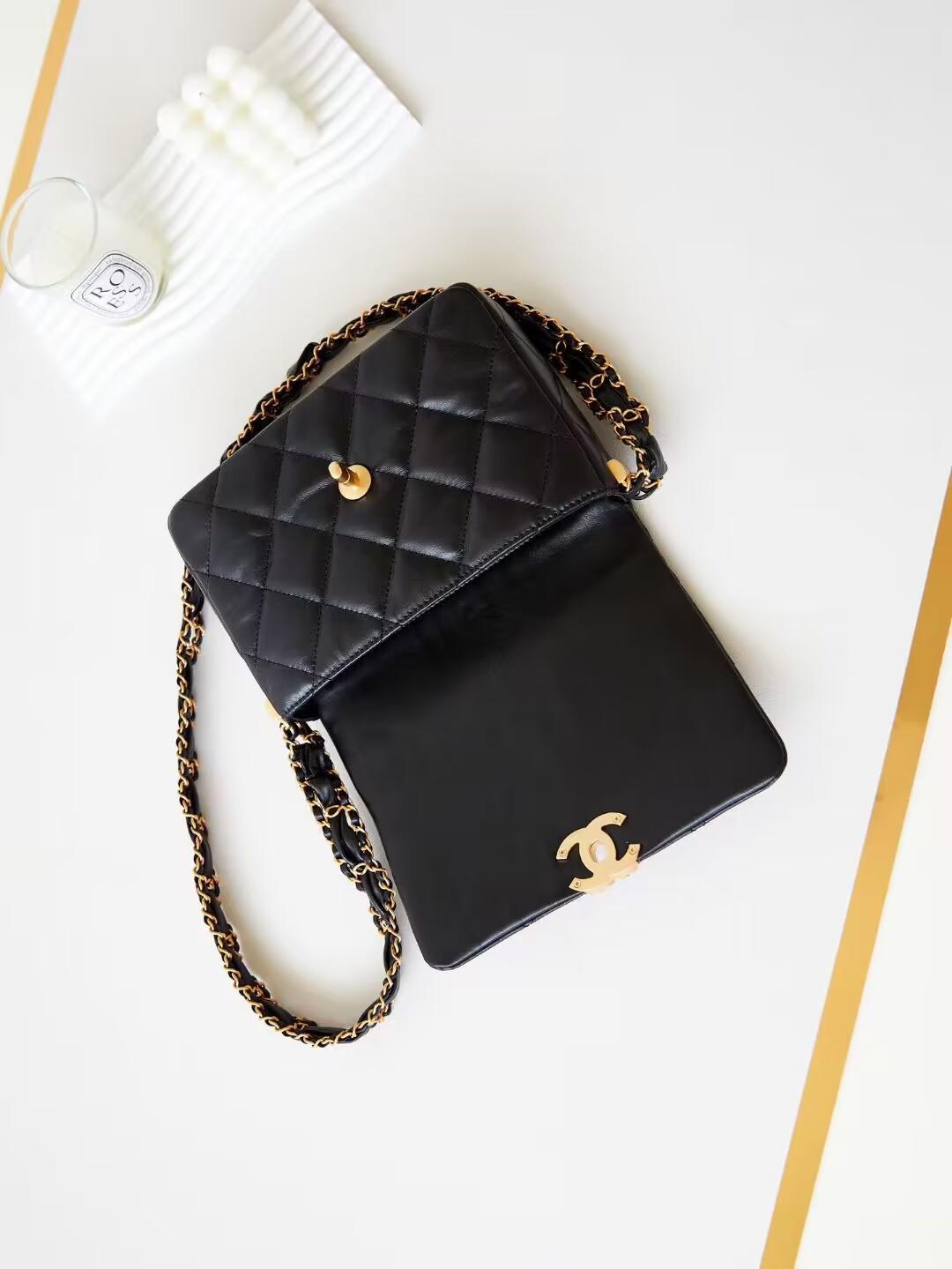 シャネル激安 CHANEL スモール ショルダーバッグ レディース ブラック AS4423