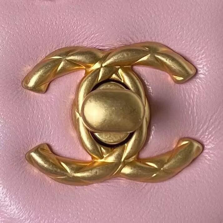 シャネル激安 CHANEL ツイード スモール ヴァニティーケース ピンク AS3973 B10786 NN370