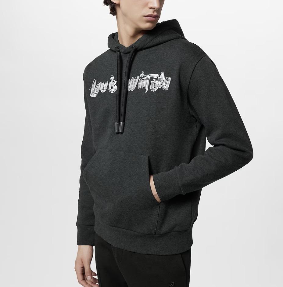 Louis Vuitton プリントコットンフーディ スウェット 1AF379/1AF371