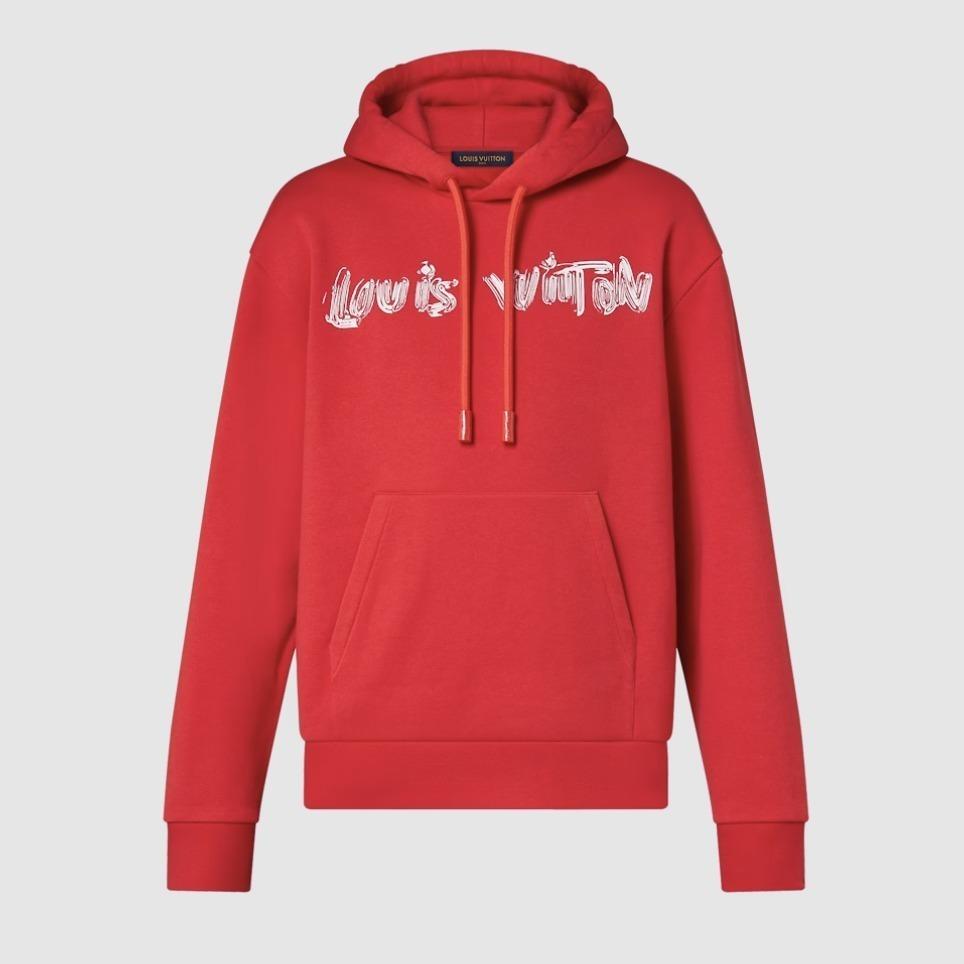 Louis Vuitton プリントコットンフーディ スウェット 1AF379/1AF371