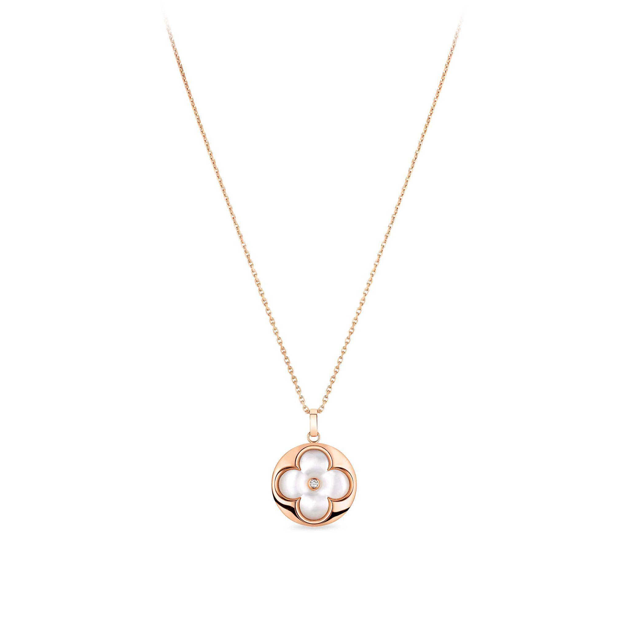 LOUIS VUITTON メダリオン ブロッサムXLピンクゴールド Q93656
