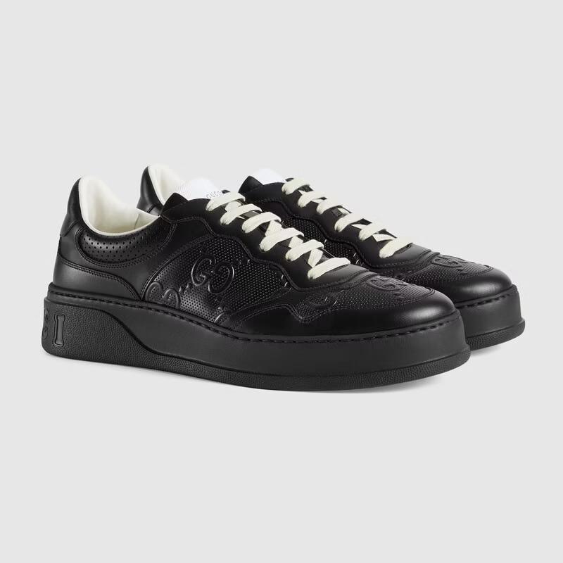 グッチ GUCCI GGエンボス メンズ スニーカー 669582 1XL10 1000