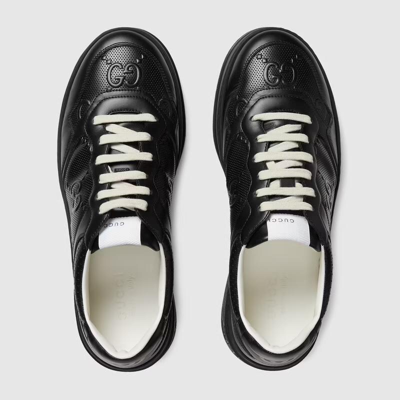 グッチ GUCCI GGエンボス メンズ スニーカー 669582 1XL10 1000