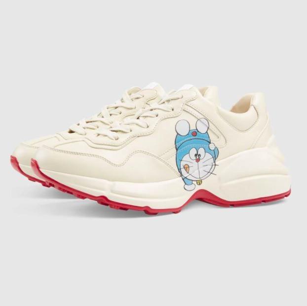 GUCCI×ドラえもん ウィメンズ スニーカー 655037 DRW00 9522