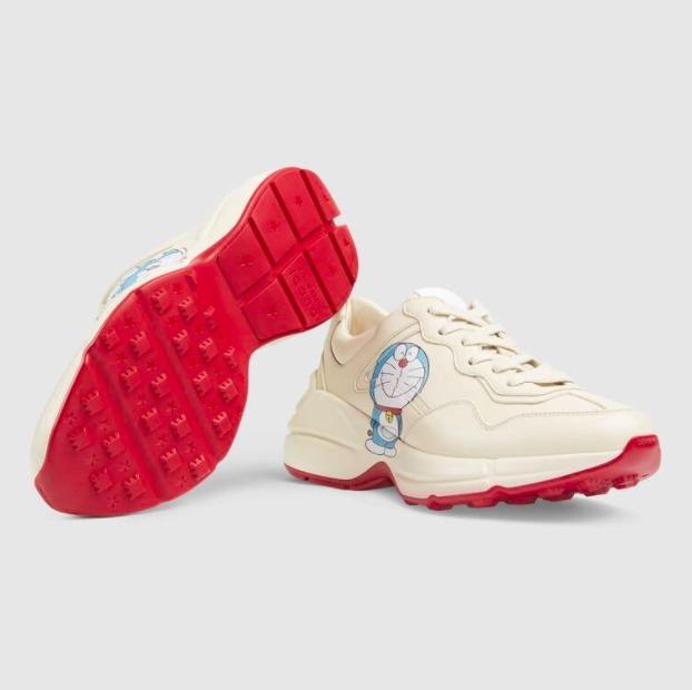 GUCCI×ドラえもん ウィメンズ スニーカー 655037 DRW00 9522