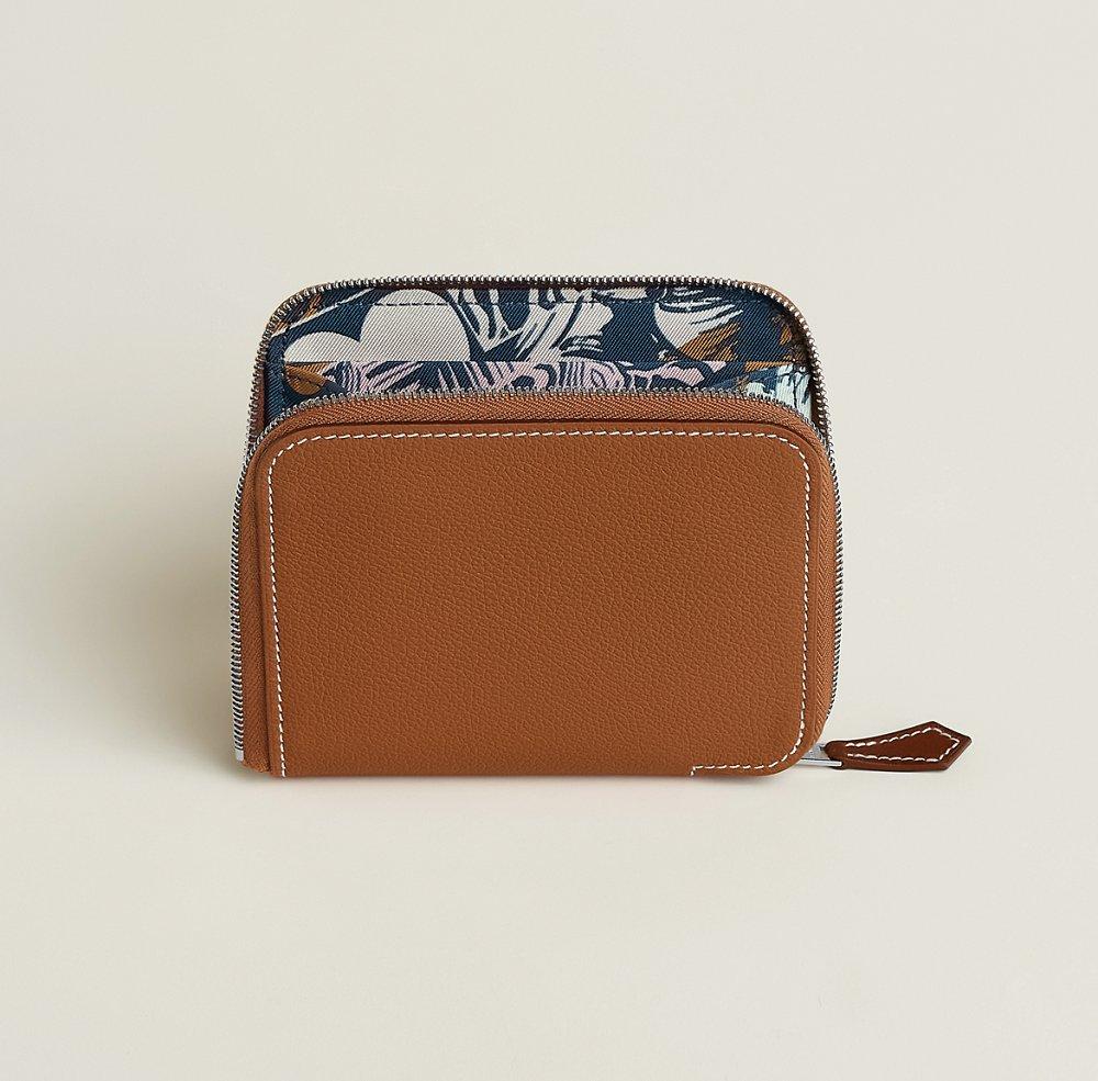 エルメス代引 Silk'In Compact シルクイン コンパクト  財布 H084541CKAY