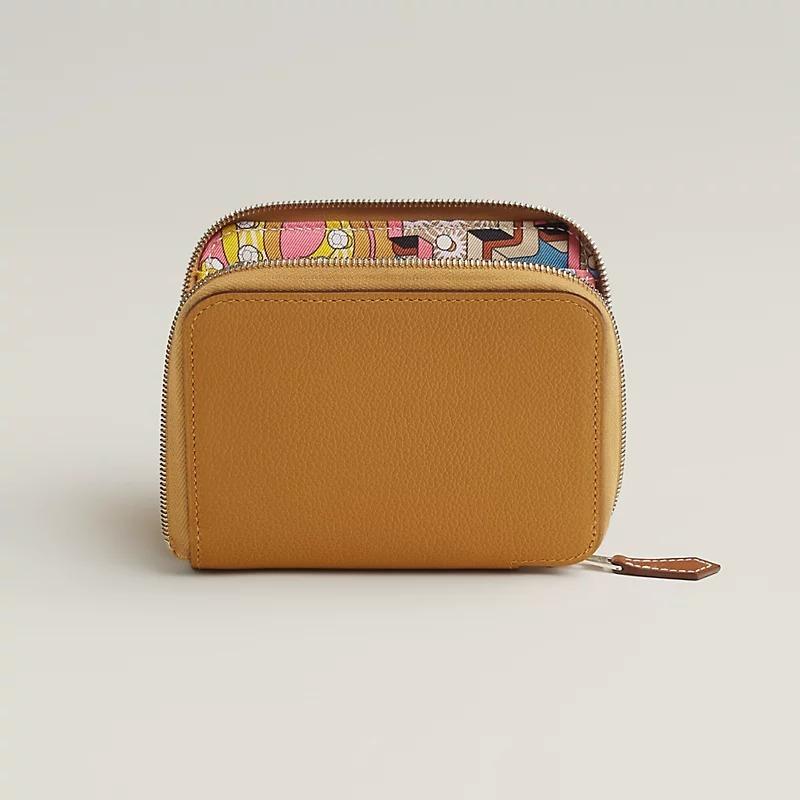 エルメス代引 Silk'In Compact シルクイン コンパクト  財布 H084541CKAY