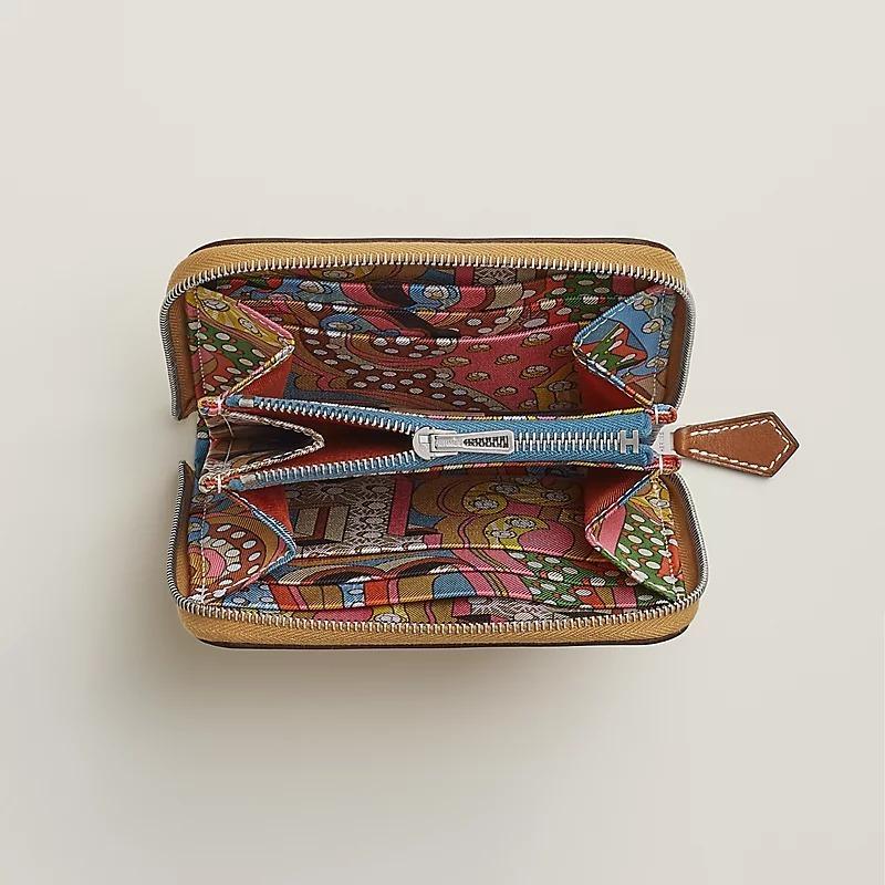 エルメス代引 Silk'In Compact シルクイン コンパクト  財布 H084541CKAY