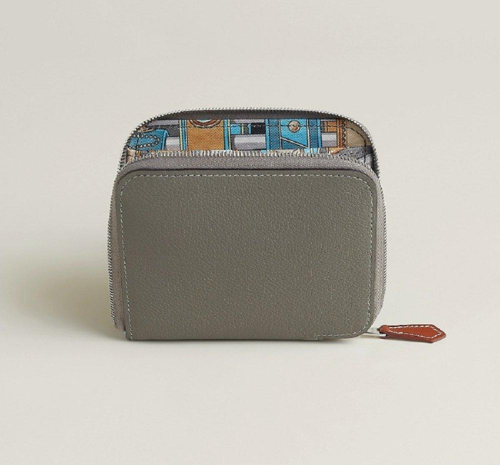 エルメス Silk'In Compact シルクイン コンパクト 財布 H084541CKAP