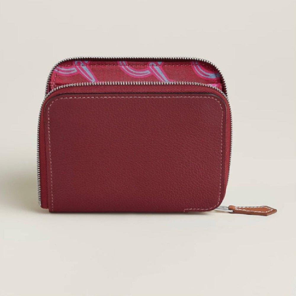 エルメス Silk'In Compact シルクイン コンパクト 財布 H084541CKAP
