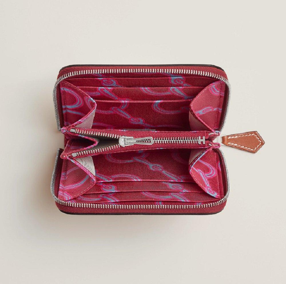 エルメス Silk'In Compact シルクイン コンパクト 財布 H084541CKAP