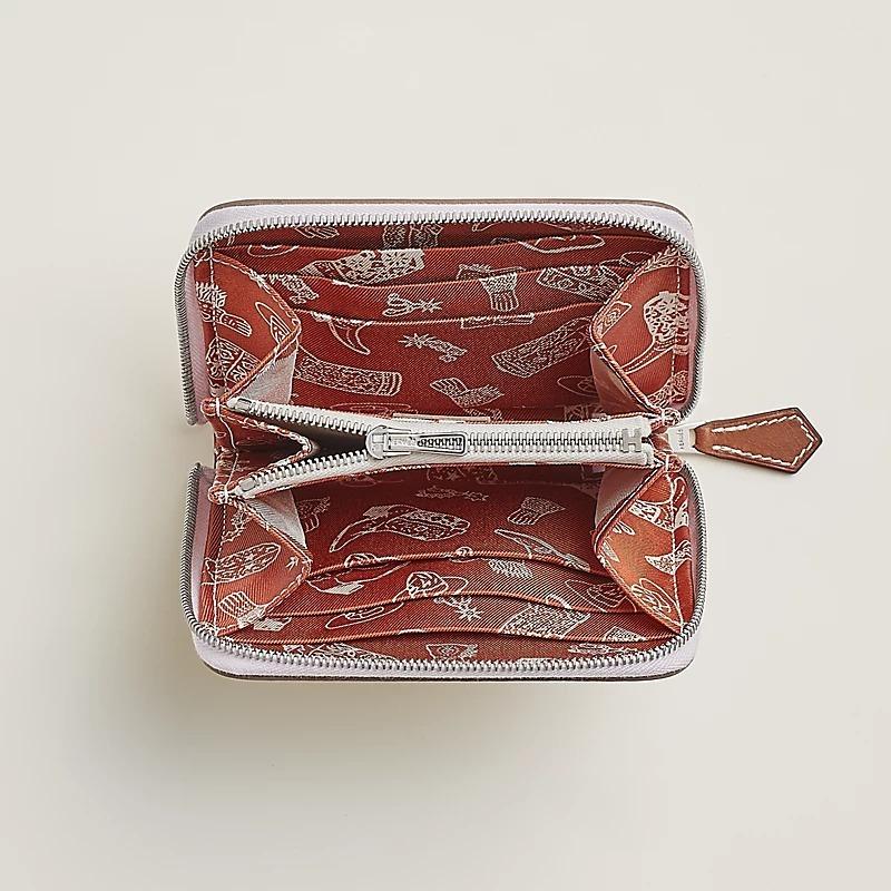 エルメス Silk'In Compact シルクイン コンパクト 財布 H084541CKAP