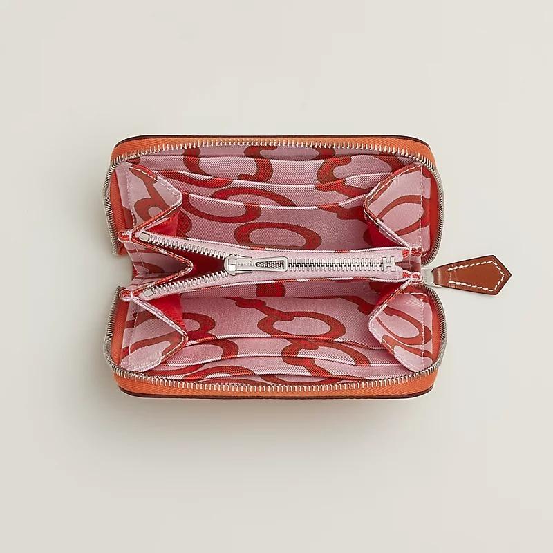 エルメス Silk'In Classique  シルクイン コンパクトウォレット H084541CKAA