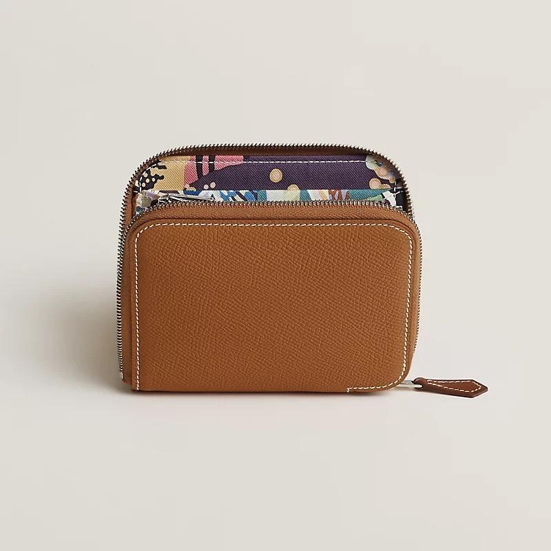 ルメス Silk'In Classique  シルクイン コンパクトウォレット H084541CKBB