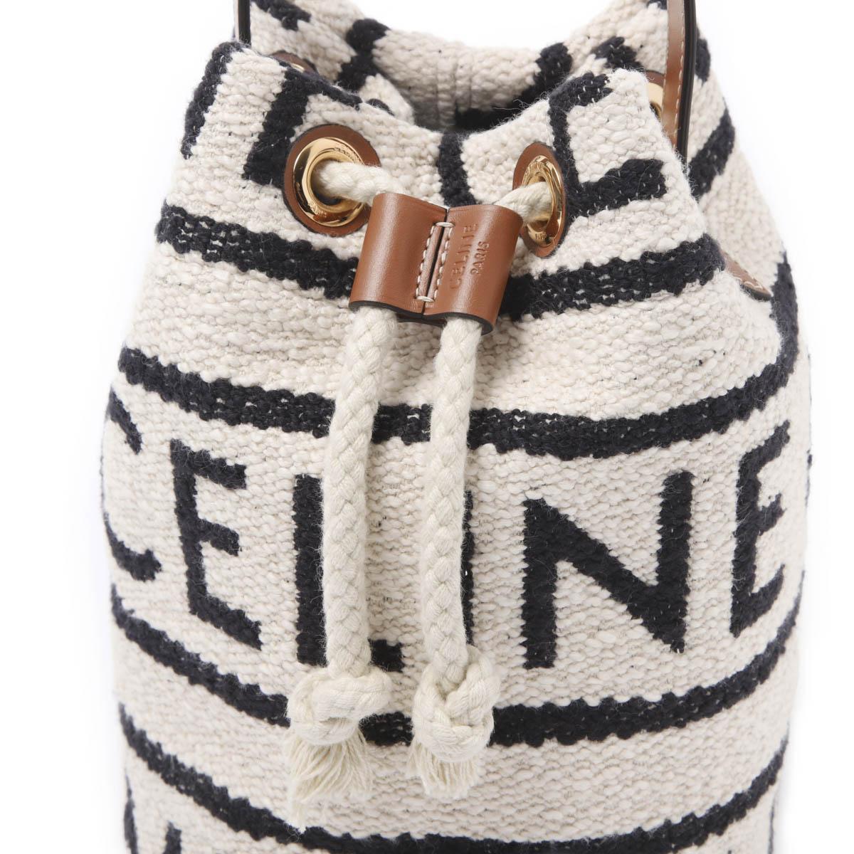 セリーヌ TEEN DRAWSTRING ハンドバッグ ホワイト レディース 19653 2efy 01wb