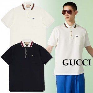 グッチ GUCCI ダブルG コットンピケ ポロシャツ 752604 XJFTL