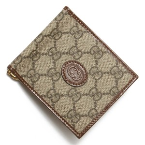 グッチ財布スーパーコピー GUCCI マネークリップ ベージュ メンズ 700686 92tcg 8563