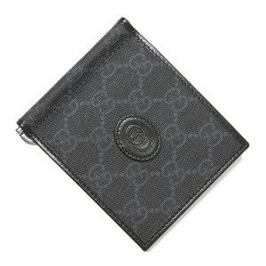 グッチ財布コピー GUCCI マネークリップ ブラック メンズ 700686 92tcf 1000