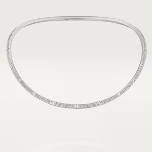 カルティエ Love ネックレス ホワイトゴールド ダイヤモンド N7424352