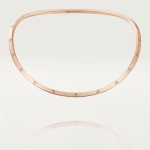 カルティエ Love ネックレス ピンクゴールド B7224758