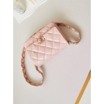 シャネル CHANEL スモール ショルダーバッグ レディース ピンク AS4423