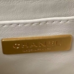 シャネル CHANEL ツイード スモール ヴァニティーケース ホワイト AS3973 B10657 10601